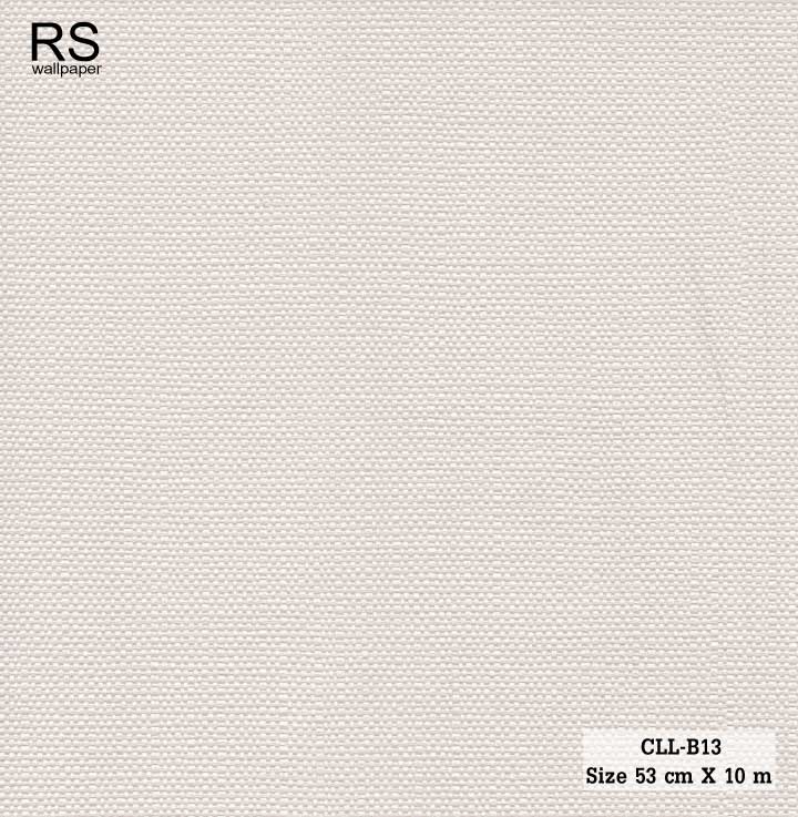 วอลเปเปอร์สีขาว มีกลิตเตอร์สีเงิน CLL-B13