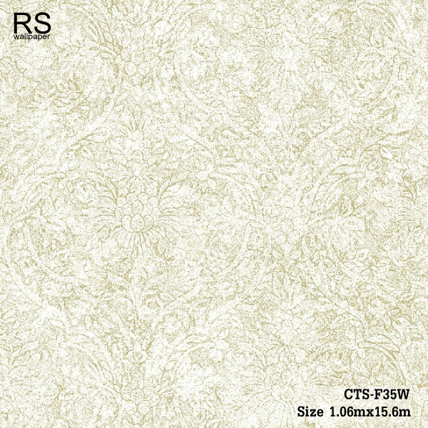 วอลเปเปอร์ ลายหลุยส์สีขาวปนเทา CTS-F35W