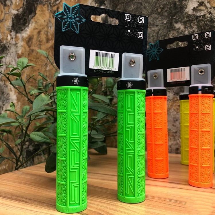 ปลอกแฮนด์จักรยานเสือภูเขาแบบเจลแท้ SUPACAZ GRIZIPS นุ่มมือ หนึบ