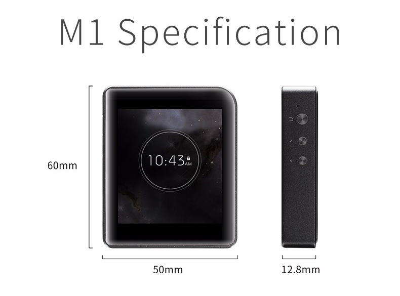 ขาย Shanling M1 เครื่องเล่นเพลง Hifi จิ๋วรองรับ Bluetooth4.0 , DSD , ชิป AK4452 , USB typc C