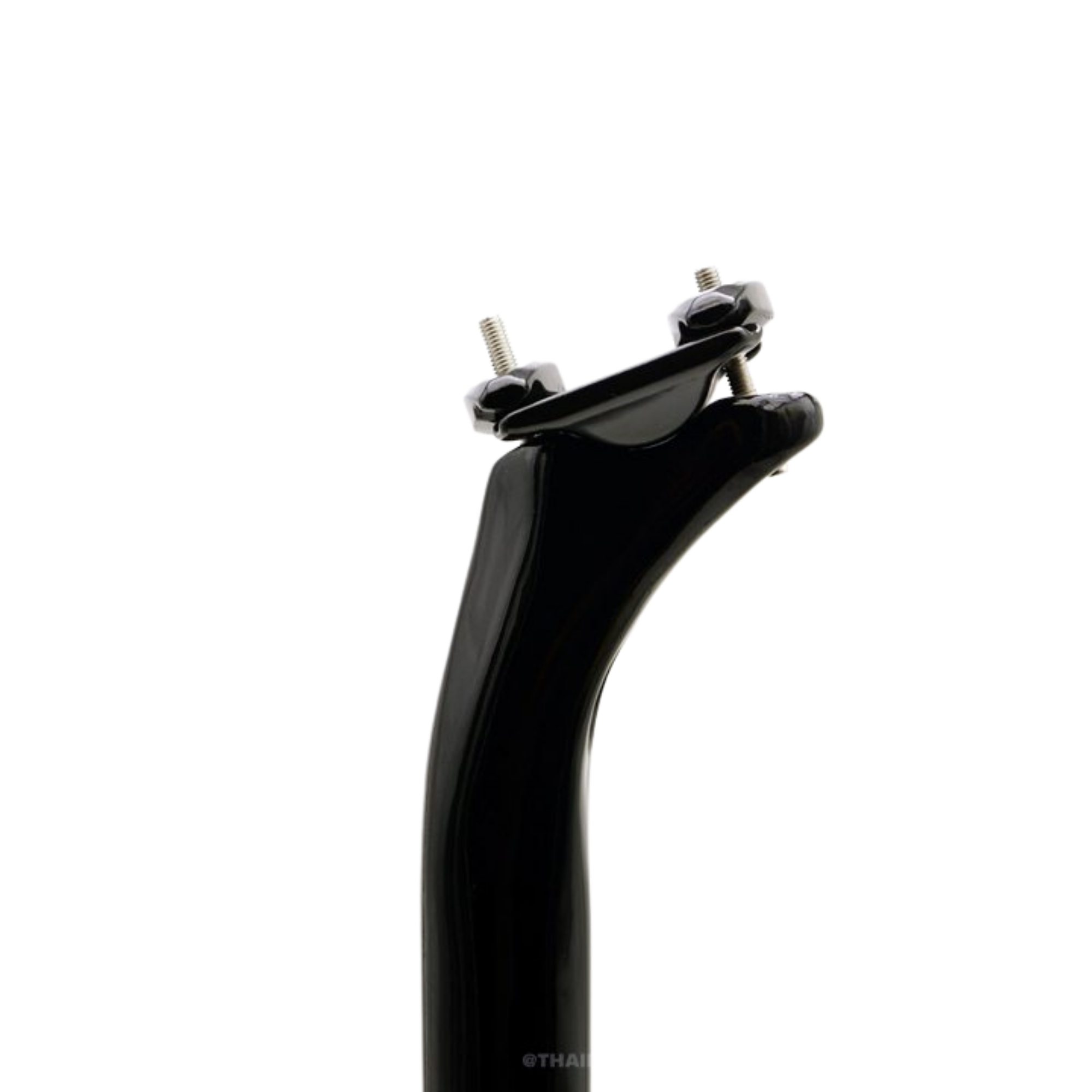 หลักอานจักรยานคาร์บอนแท้ แบบเยื้องหลัง ขนาด 27.2/31.6