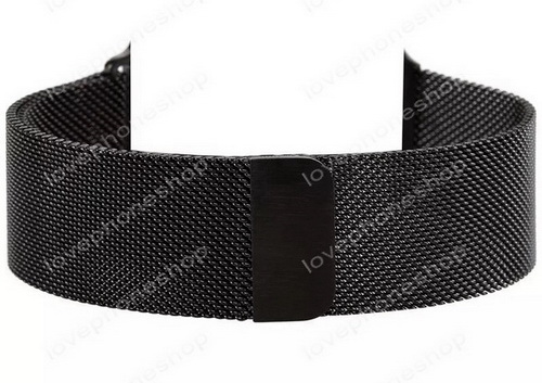 สายนาฬิกา Apple Watch Stainless Steel Mesh Milanese Loop สีดำ (รองรับ Series1/2/3/4/5) ส่งฟรี