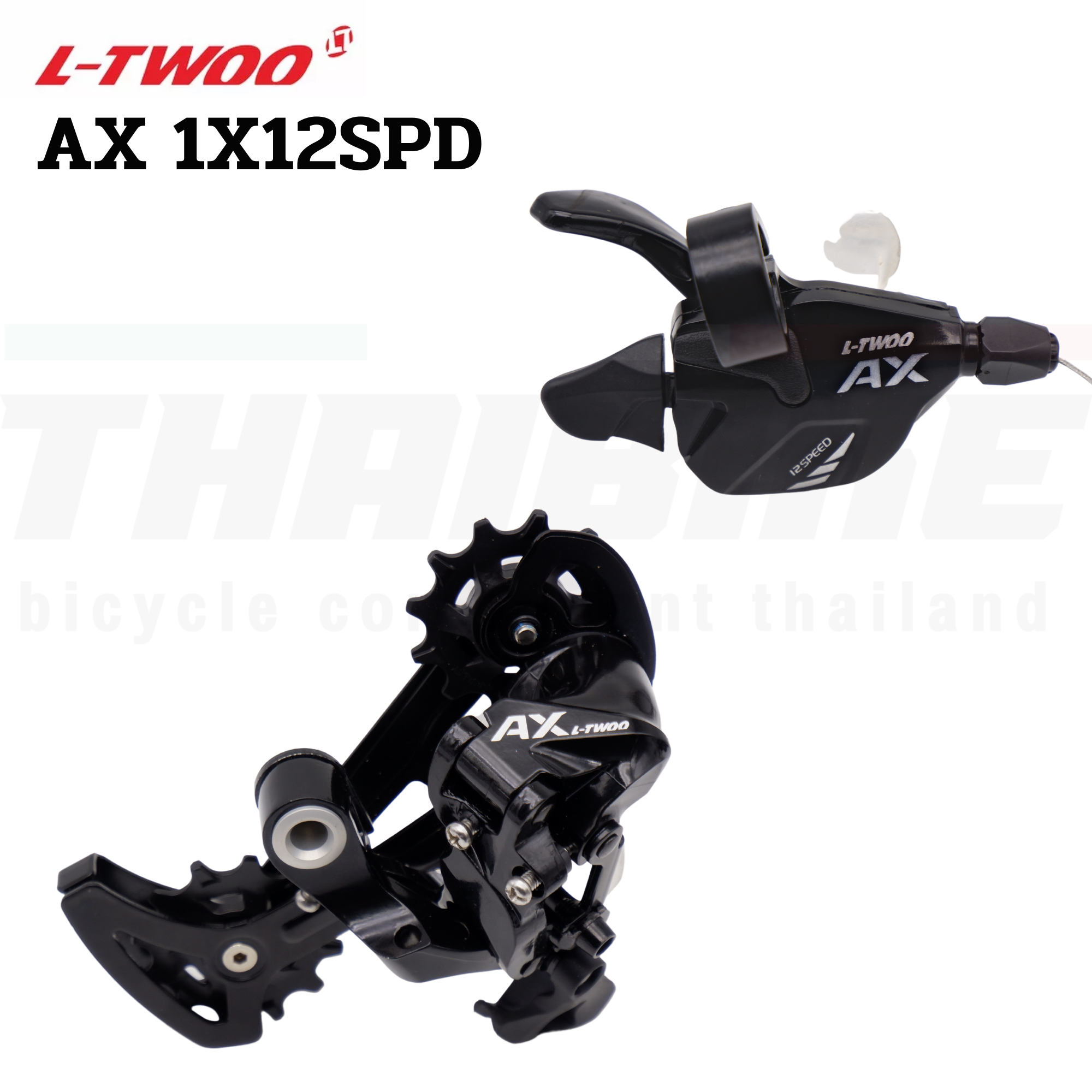 ชุดเกียร์จักรยานเสือภูเขา LTWOO 12SPD AX12 มือเกียร์+ตีนผี