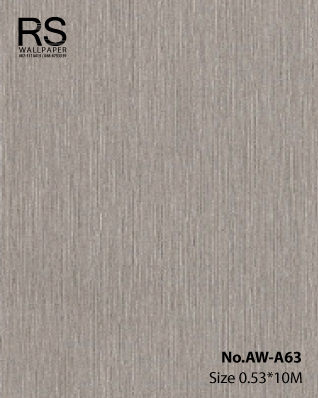 วอลเปเปอร์สีเทาอมน้ำตาล มีลายในตัว No.AW-A63