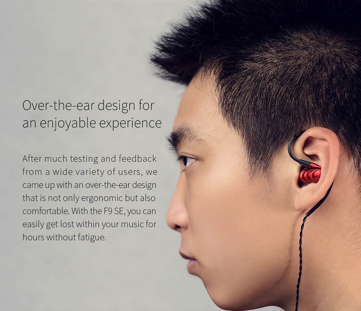 ขาย FiiO F9 SE หูฟัง3ไดร์เวอร์ (2BA+1Dynamic) ระดับ Hi-Res Audio (รุ่นนี้ถอดสายไม่ได้)