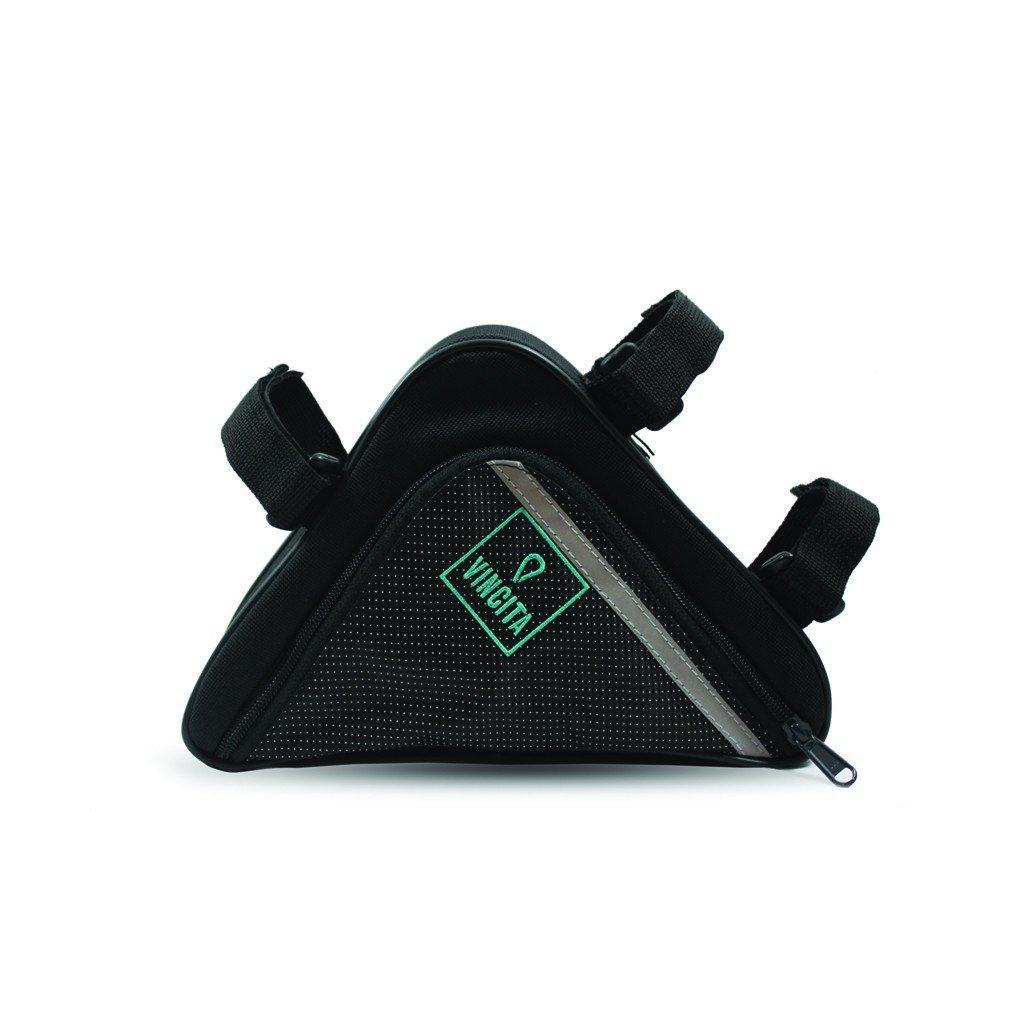 VINCITA B021 กระเป๋าใต้เฟรมสามเหลี่ยม Black