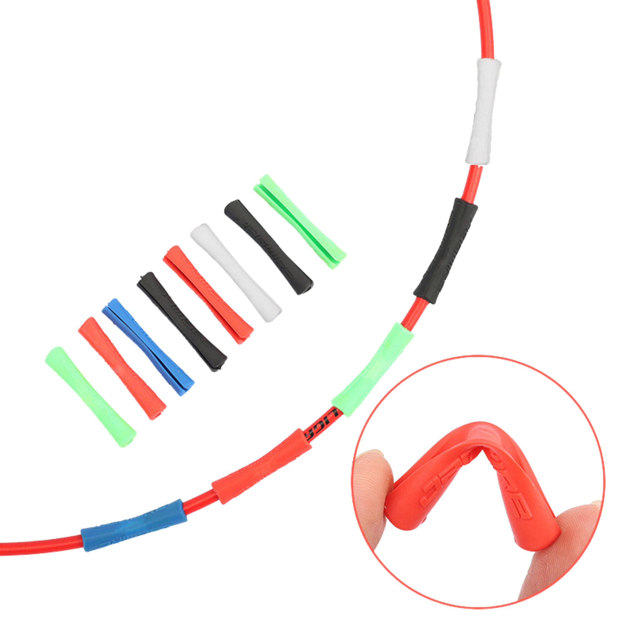 ซิลิโคนกันรอยสาย สายเบรค สายเกียร์จักรยาน JAGWIRE/TRLREQ