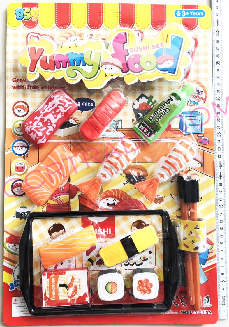 ชุดครัวซูชิแผงจัมโบ้+แผ่นระบายสี 43.5 ซม.(1x3)