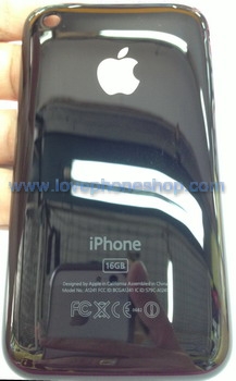 ฝาหลังไอโฟน 3G สีดำ ขนาดความจุตัวเครื่อง 16 GB (ส่งฟรี)