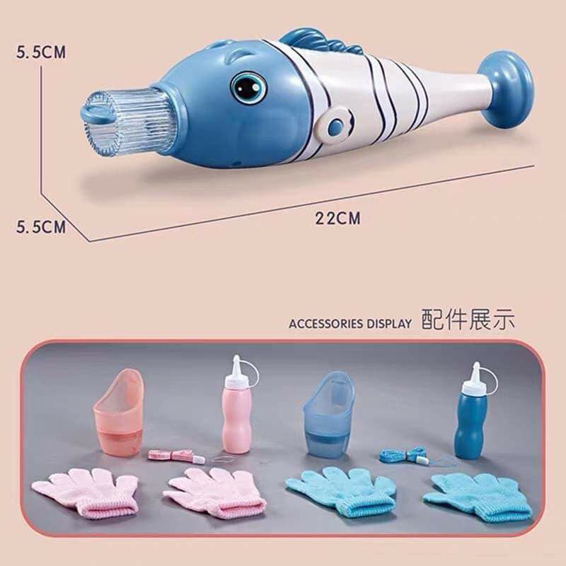 ที่เป่าฟองสบู่ จับได้ ไม่แตก เครื่องเป่าฟองจับได้ พร้อมส่งจากไทย