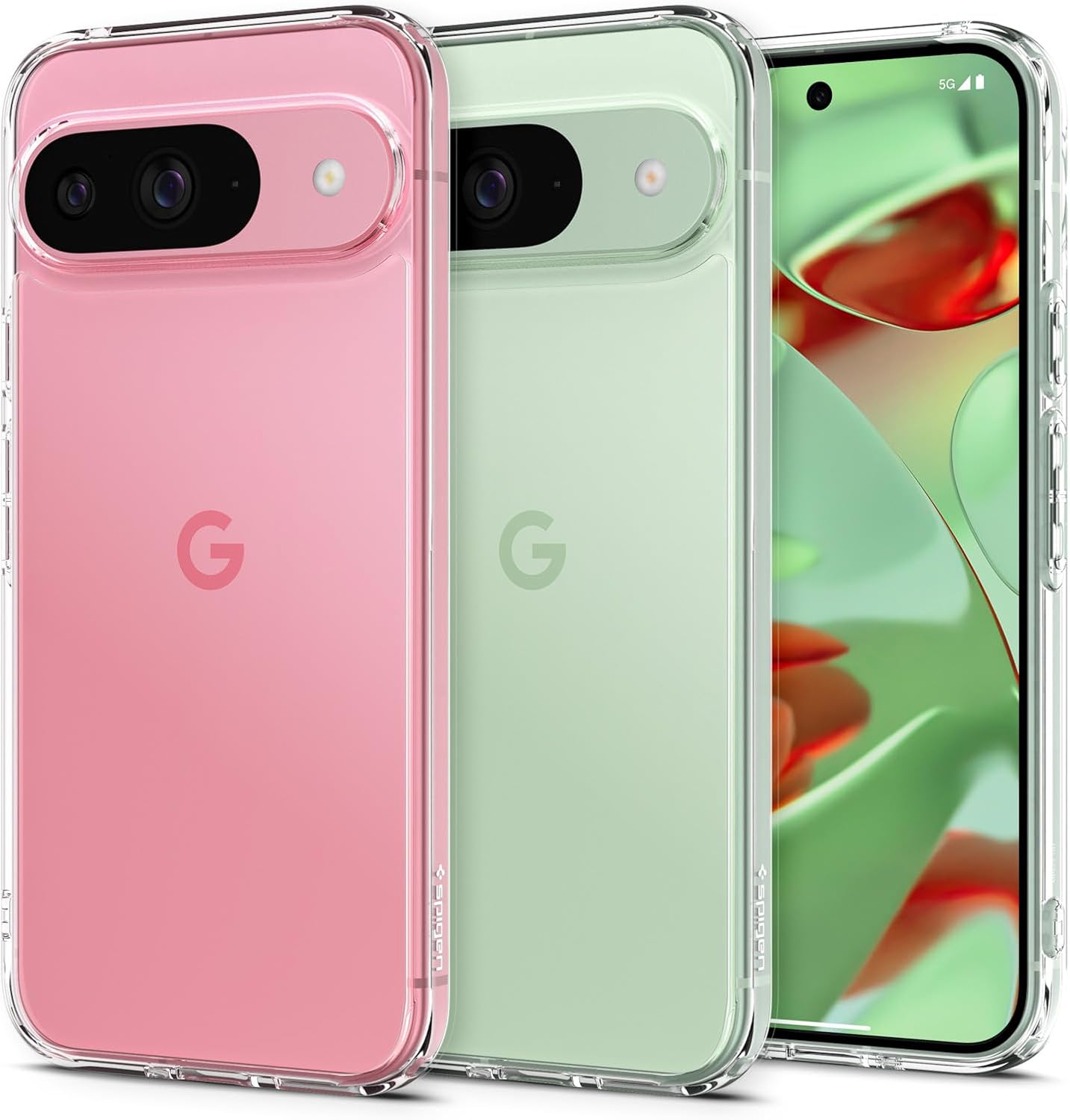 Spigen Ultra Hybrid Designed for Pixel 9 case/Pixel 9 Pro case - Crystal Clear