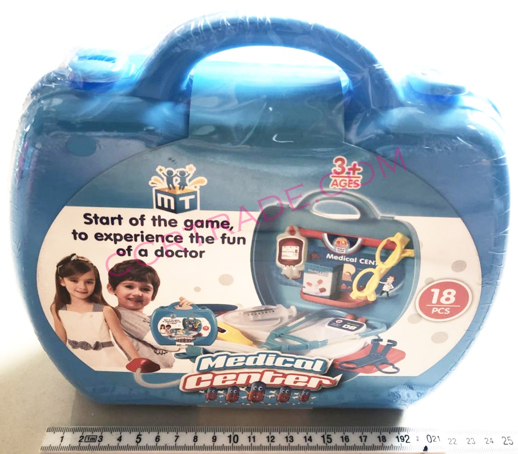 ชุดกระเป๋าอาชีพสีสด คละแบบ 19x24 ซม.(1x3)