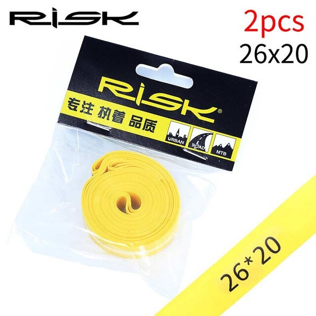 ยางรองขอบล้อจักรยานกันรั่ว กันยางแตก RISK 26 27.5 29 700C เทปรองล้อ เทปรองยางในจักรยาน