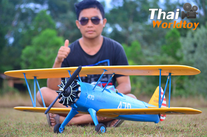 PT-17 Stearman 1,200mm. (PNP) เครื่องบินปีกสองชั้น