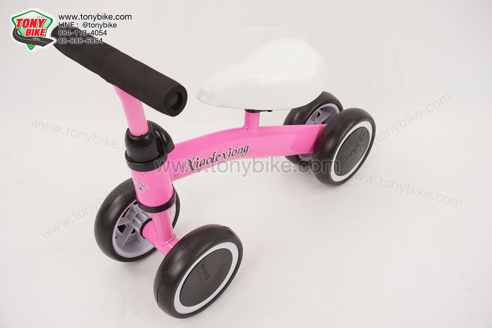 จักรยานขาไถ จักรยาน balance bike สีชมพู