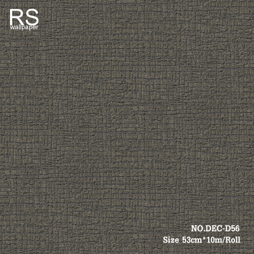 วอลเปเปอร์เทกเจอร์ผ้าไหมทอโทนสีดำ(ดาร์คดำ) DEC-D56
