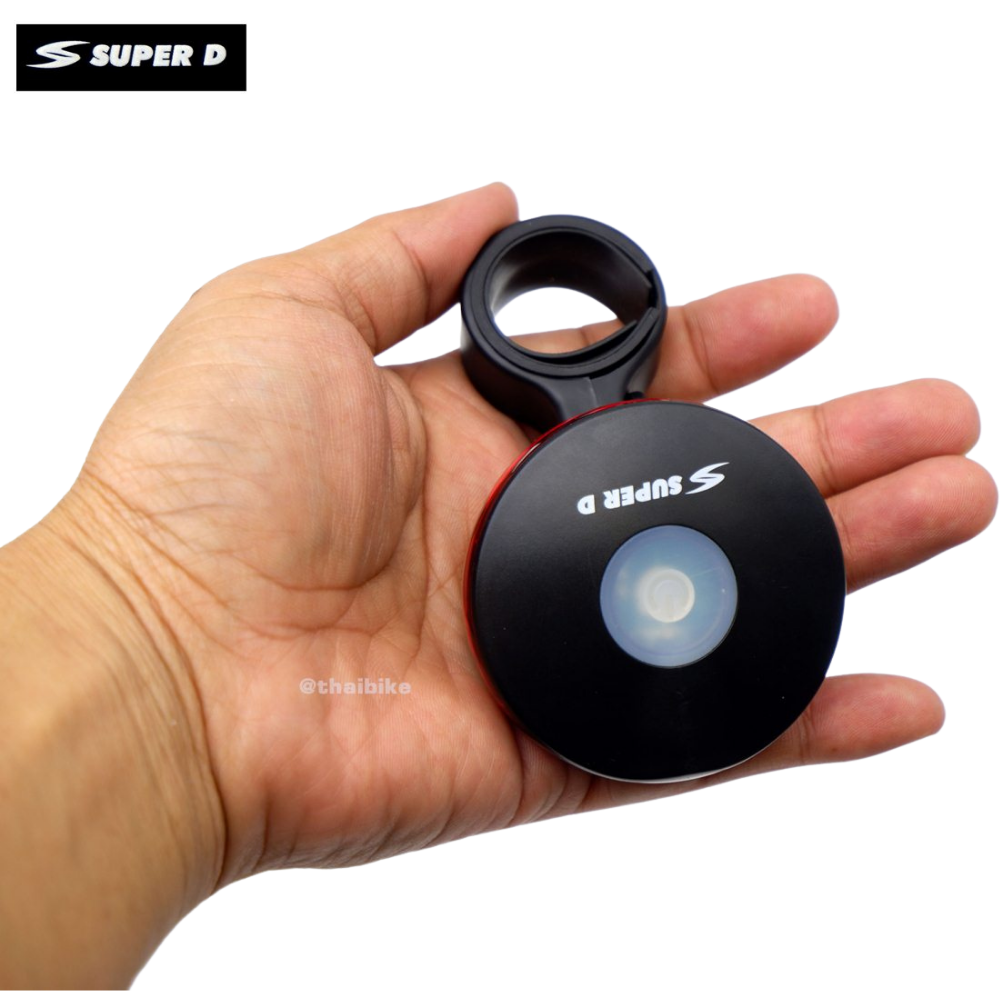 ไฟท้ายจักรยาน SUPER D รุ่น UFO 3A 3LED