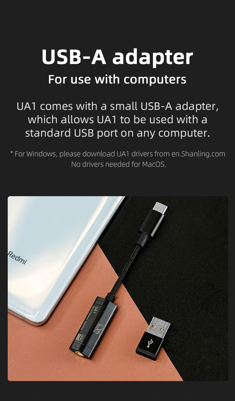 ขาย Shanling UA1 Pro DAC/AMP พกพา สำหรับคอมพิวเตอร์ , มือถือ