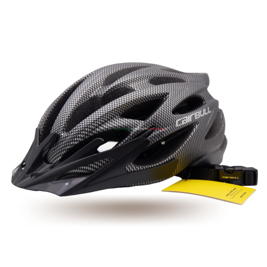 หมวกกันน็อคจักรยานมีแว่น พร้อมไฟติดหมวก CAIRBULL แถมฟรี ถุงใส่หมวก