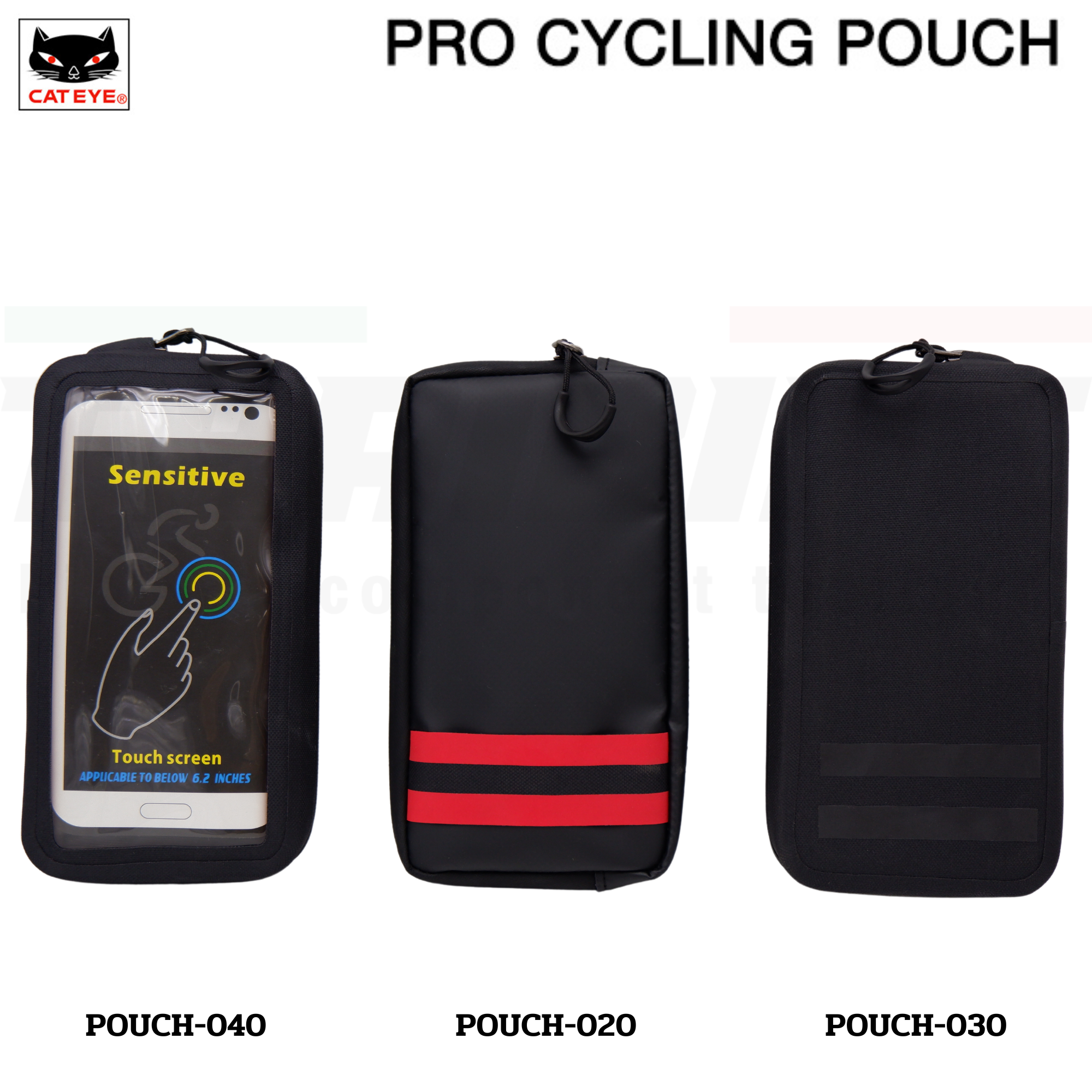 กระเป๋าอเนกประสงค์สำหรับการปั่นจักรยาน CatEye Cycling Pouch