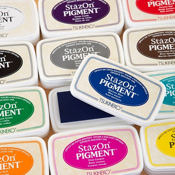 หมึกรุ่นพิกเมนท์ stazon pigment