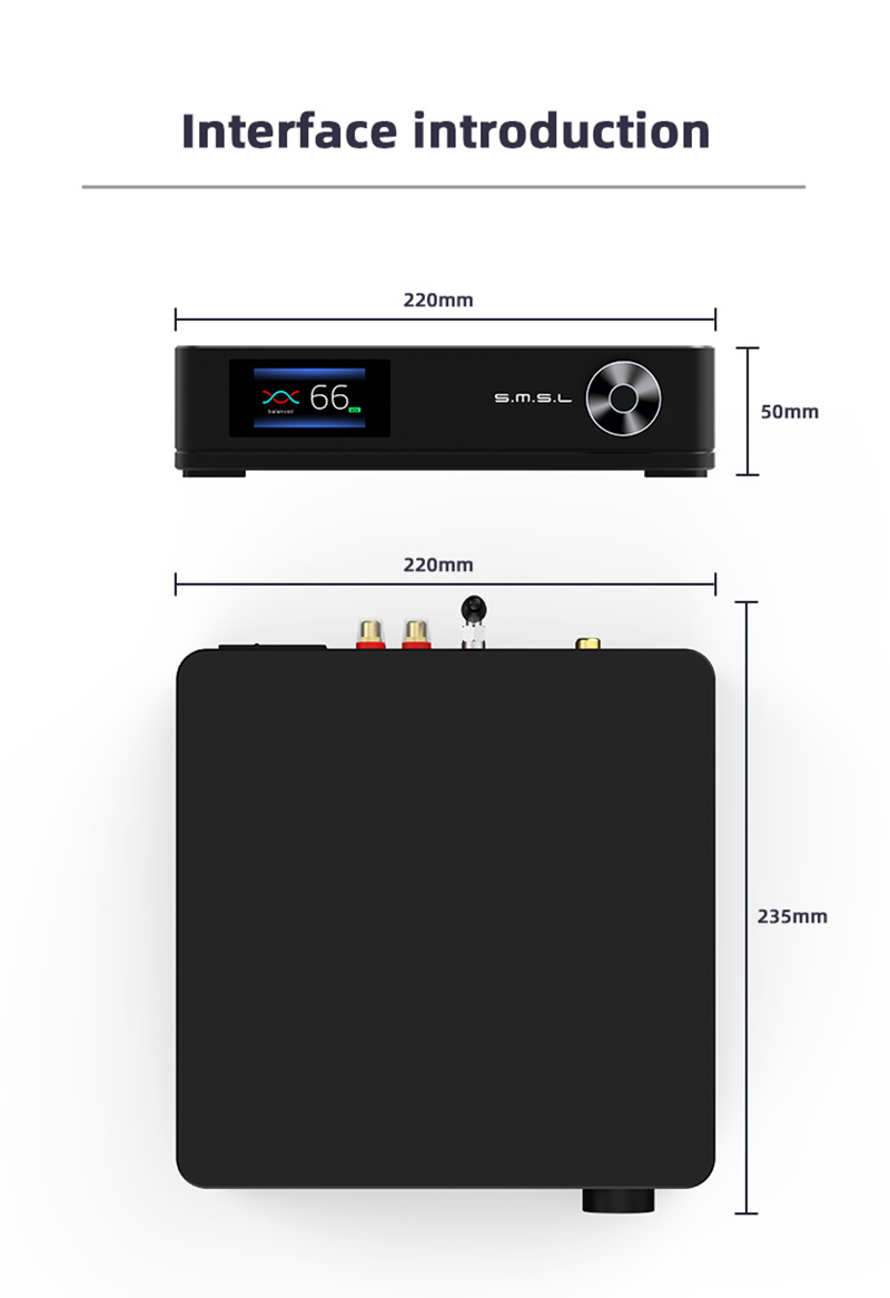 ขาย SMSL SA400 แอมป์ตั้งโต๊ะระดับ High-end รองรับ Bluetooth5.0 ประกันศูนย์ไทย