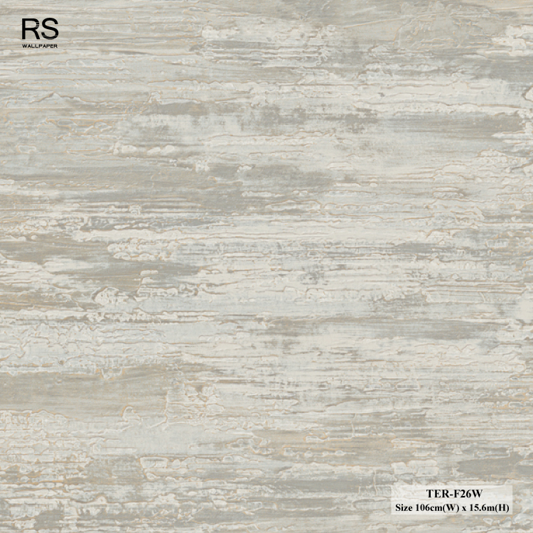 วอลเปเปอร์ลายหิน สีเทา TER-F26W
