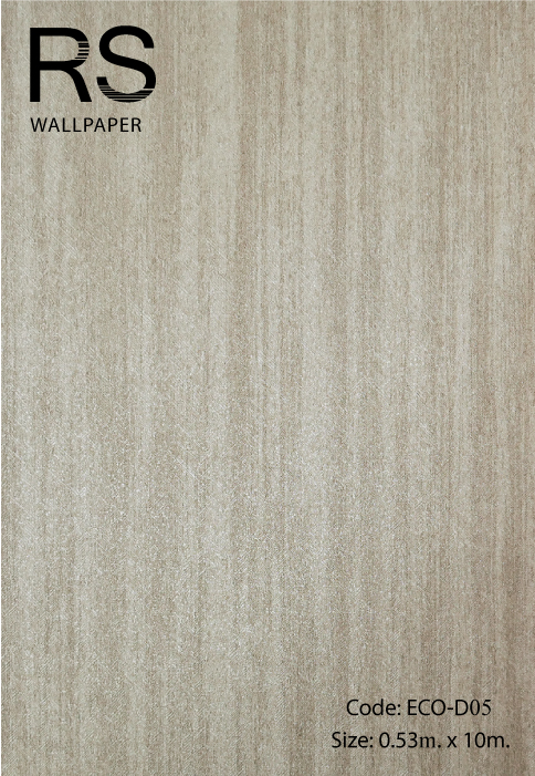 วอลเปเปอร์มีเทกเจอร์ทางเล็กพื้นสีน้ำตาล ECO-D05