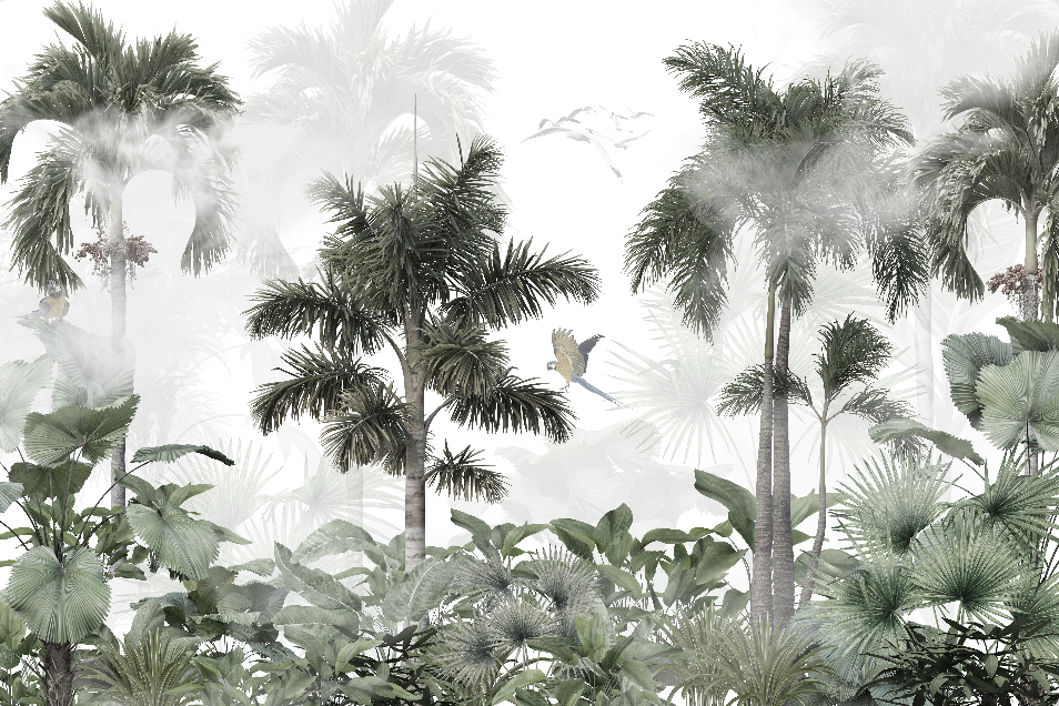 วอลเปเปอร์ภาพป่าเขตร้อน Tropical (สั่งผลิต)