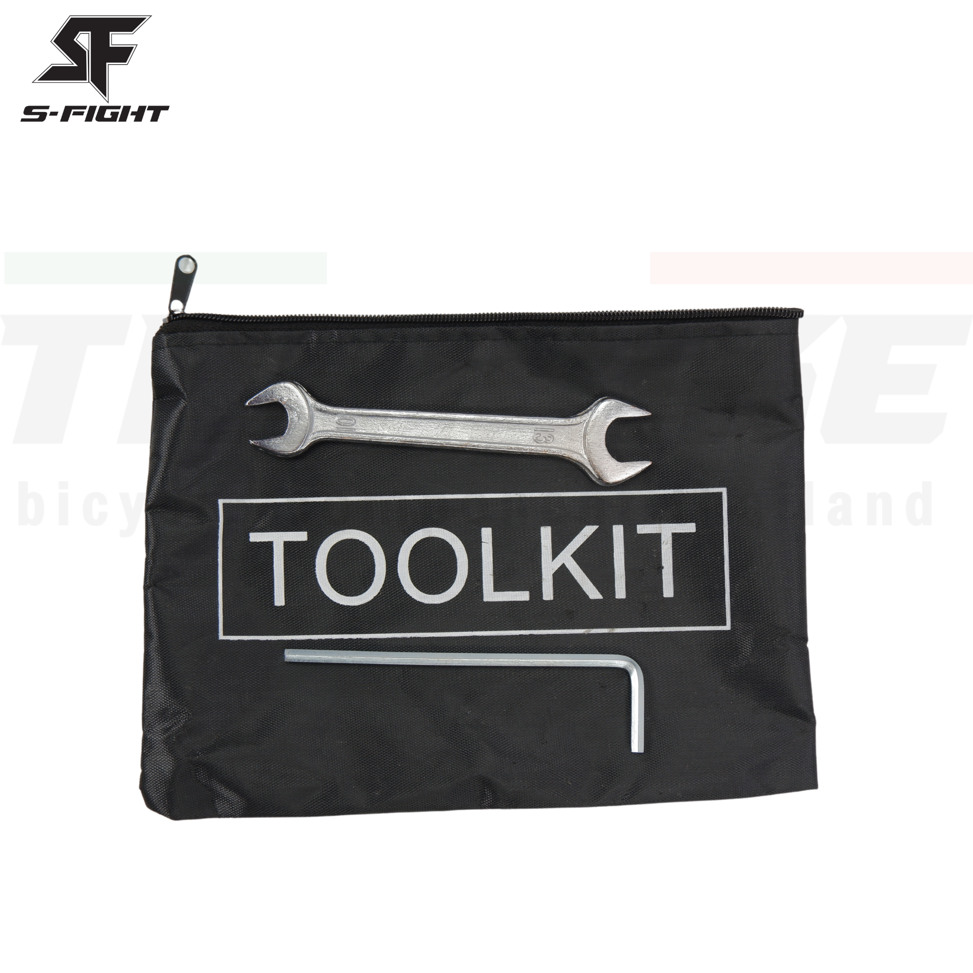 เทรนเนอร์ปั่นจักรยานแบบสามลูกกลิ้ง อลูมิเนียม S-Fight รุ่น RQ-H