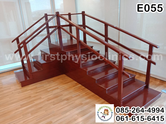 บันไดเข้ามุม 2 ทาง/Corner Style Staircase /E055