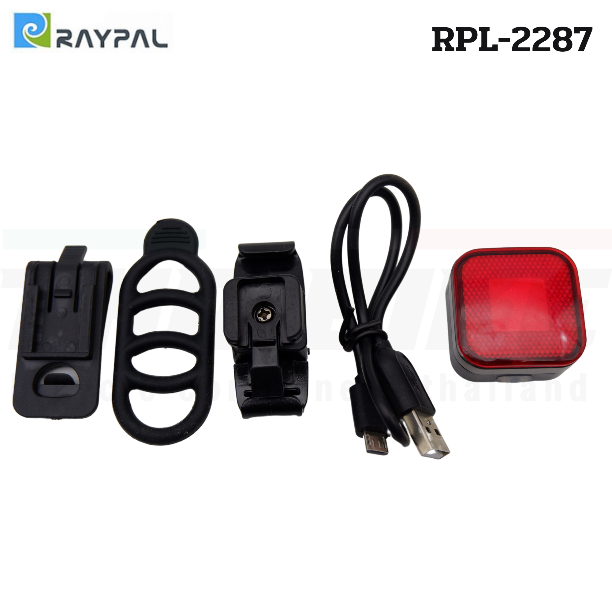 ไฟท้ายจักรยานชาร์จ USB RAYPAL RPL-2287