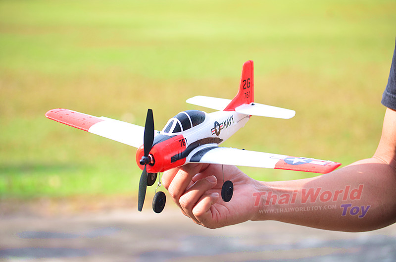 T-28Trojan 4ch Mini Rc 6G