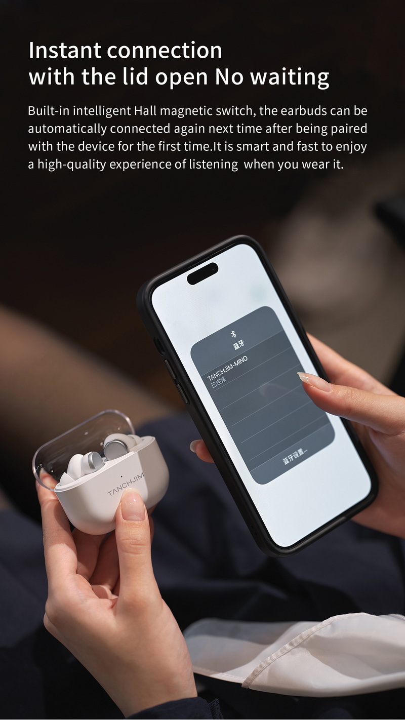 TANCHJIM MINO หูฟังไร้สาย TWS ไดรเวอร์ไดนามิก รองรับ Bluetooth5.3 ประกันศูนย์ไทย