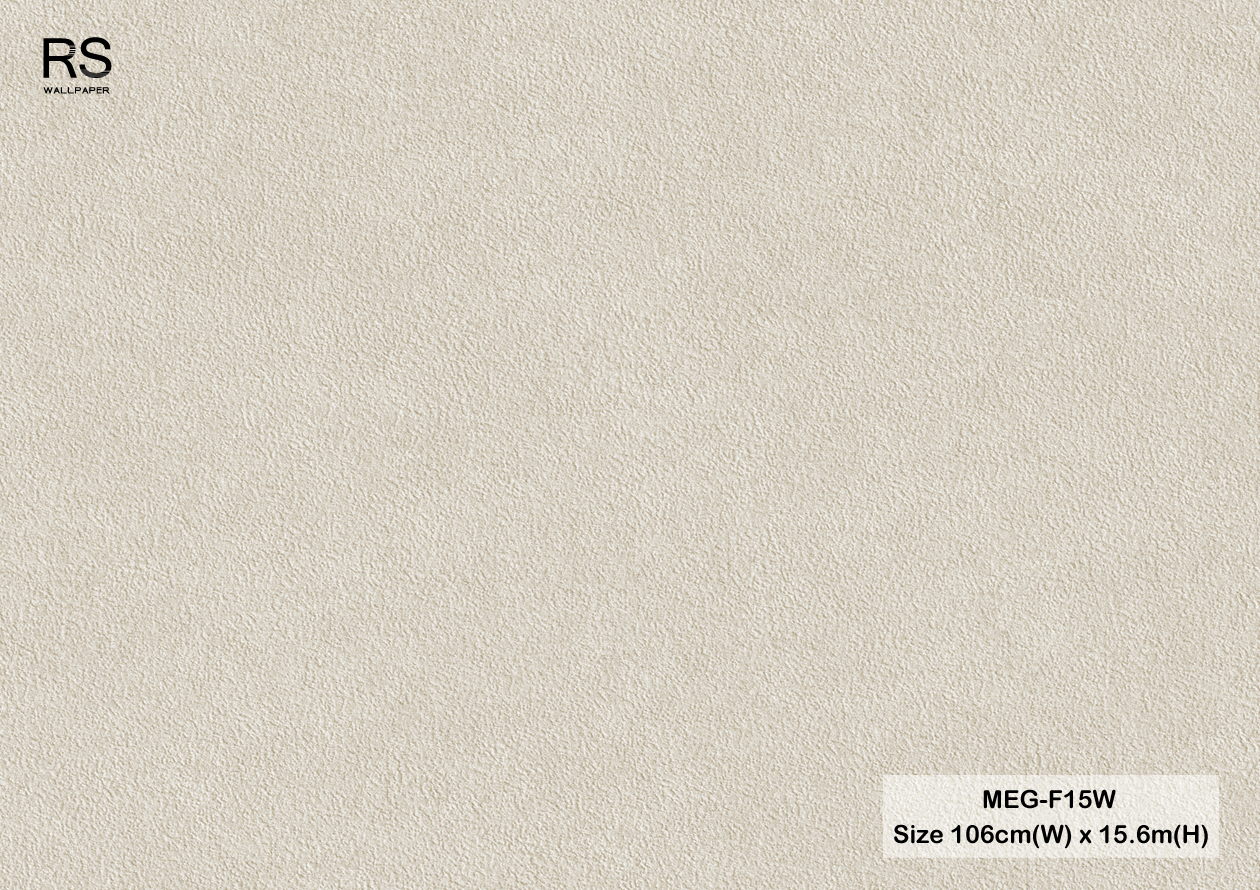 วอลเปเปอร์ สีน้ำตาลอ่อน MEG-F15W