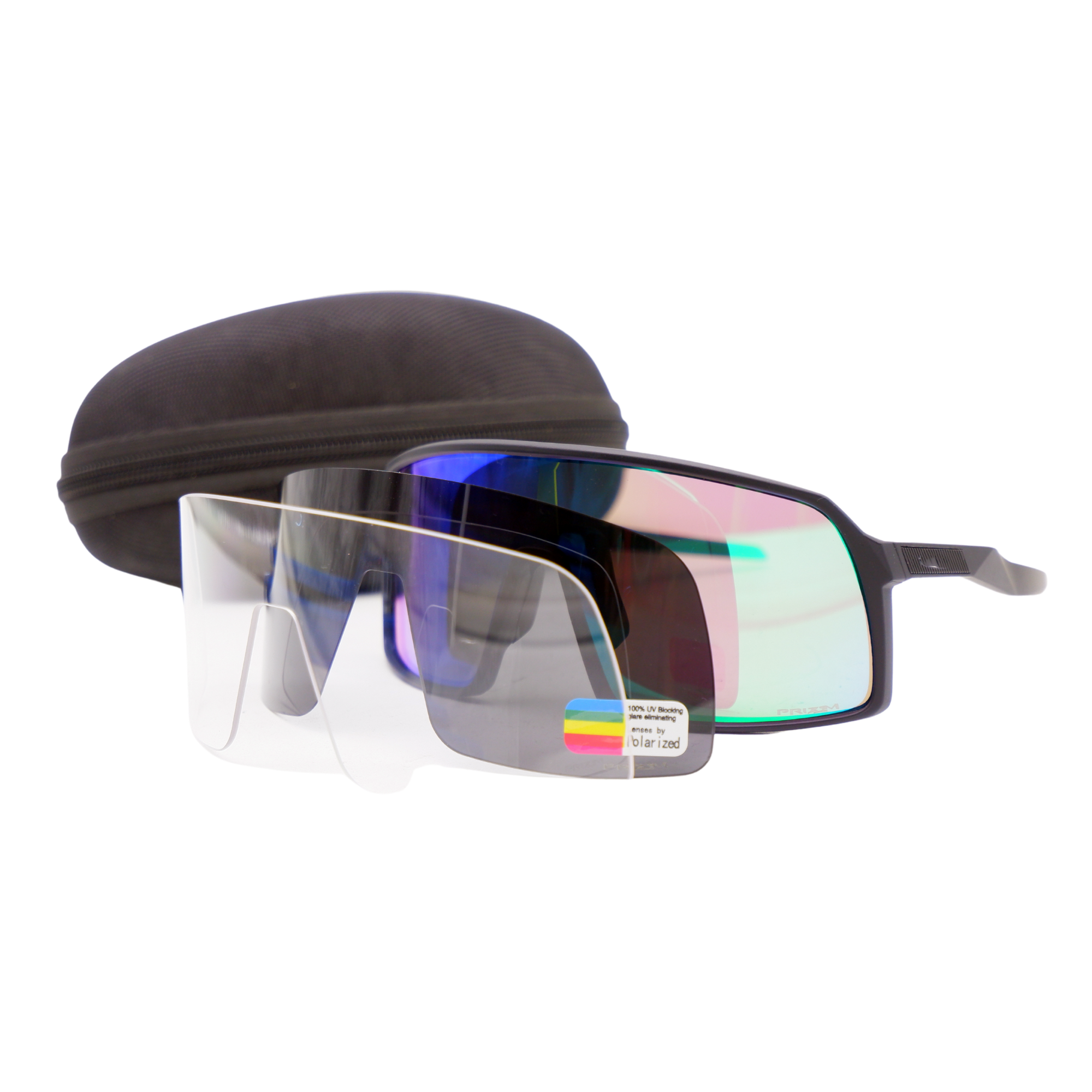 แว่นตาปั่นจักรยาน T-REX 9321 แบบเปลี่ยนเลนส์ 3 เลนส์ มีเลนส์ POLARIZE มีกล่องแว่น ผ้าเช็ด ถุงใส่แว่น