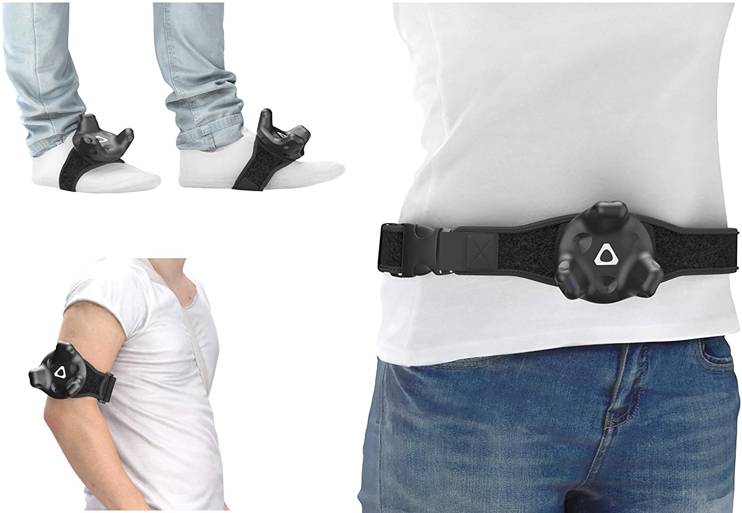 Skywin VR Tracker Belt and Tracker Strap Bundle for HTC Vive System Tracker