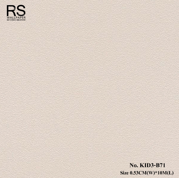วอลเปเปอร์พื้นสีเทาอ่อน No.KID3-B71