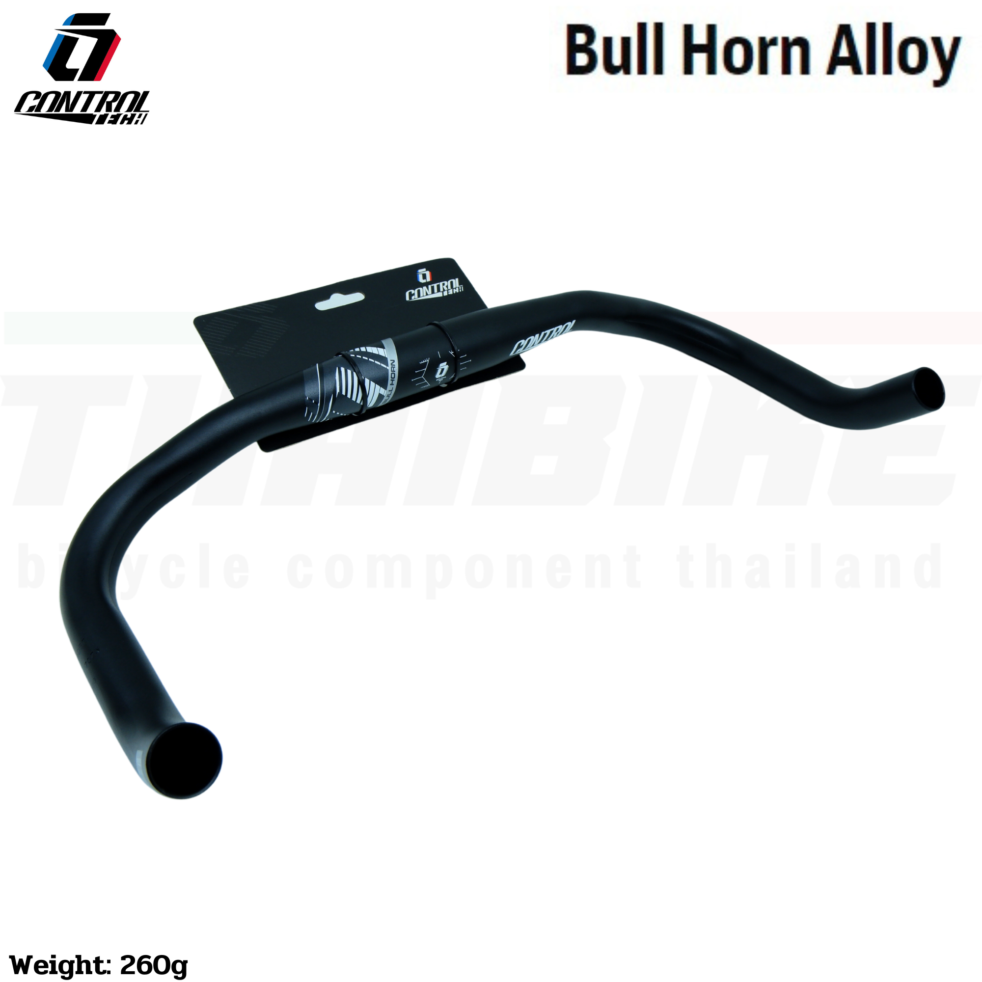 แฮนด์จักรยาน Bull Horn triathlon CONTROLTECH COUGAR Bull Horn Alloy