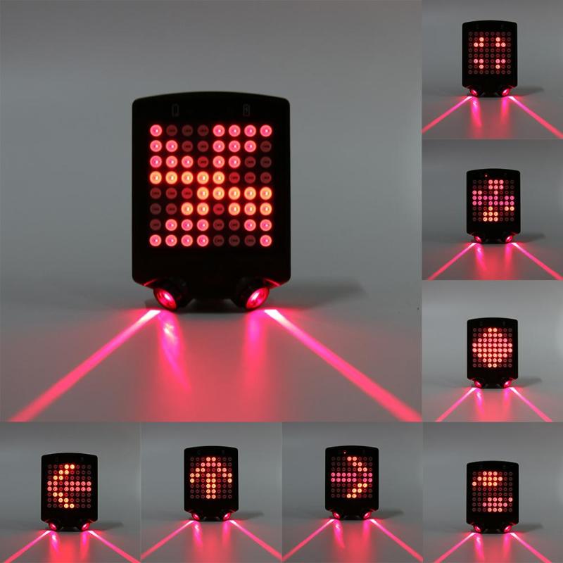 ไฟเบรคไฟเลี้ยว แบบมีรีโมต ไฟท้ายจักรยาน