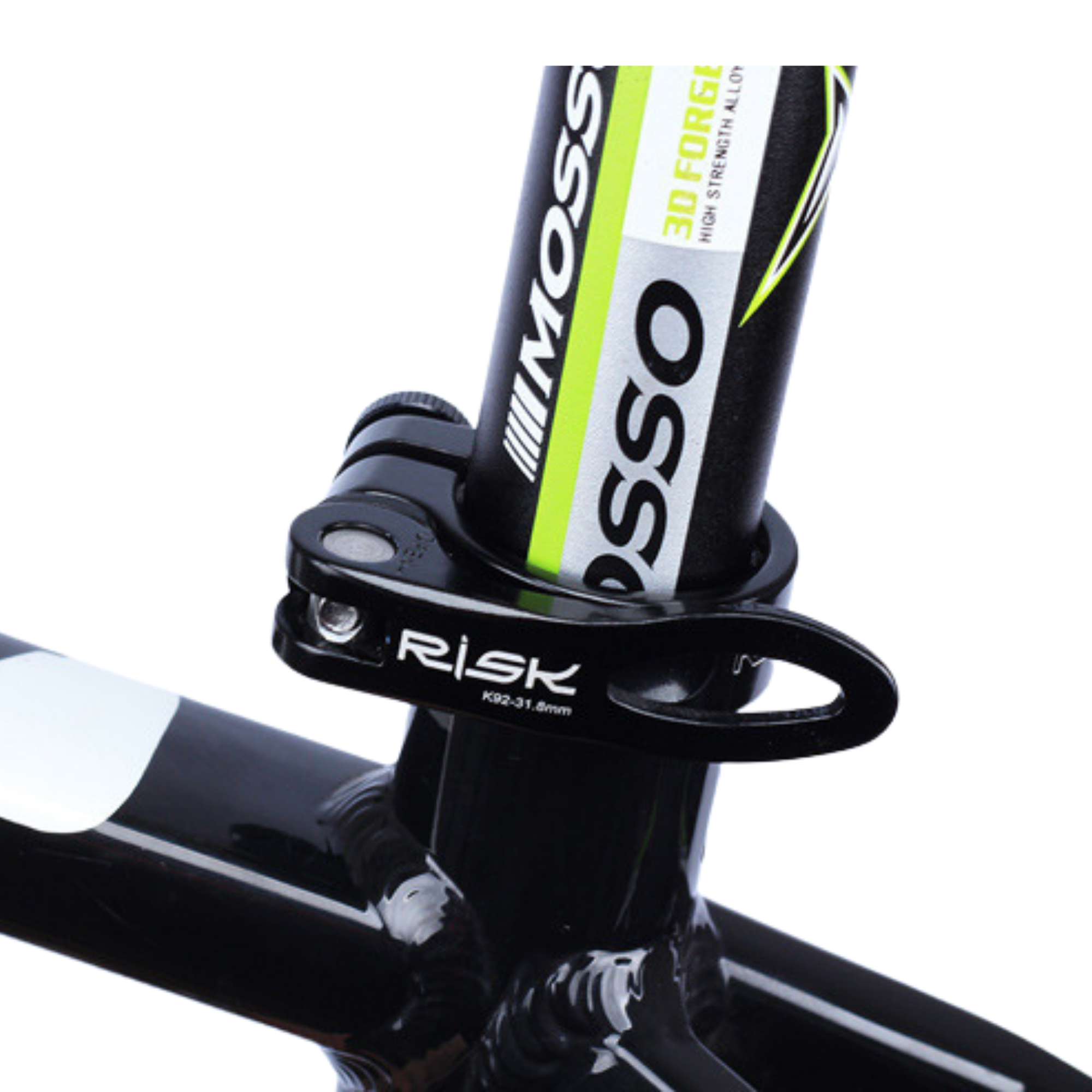 รัดหลักอานจักรยานแบบปลดเร็ว RISK ขนาด 31.8 สำหรับหลักอาน 27.2