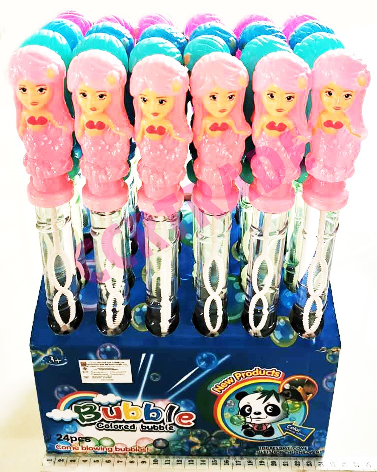 กระบองเป่าฟองเมอร์เมด 37 ซม.กล่อง(1x24)