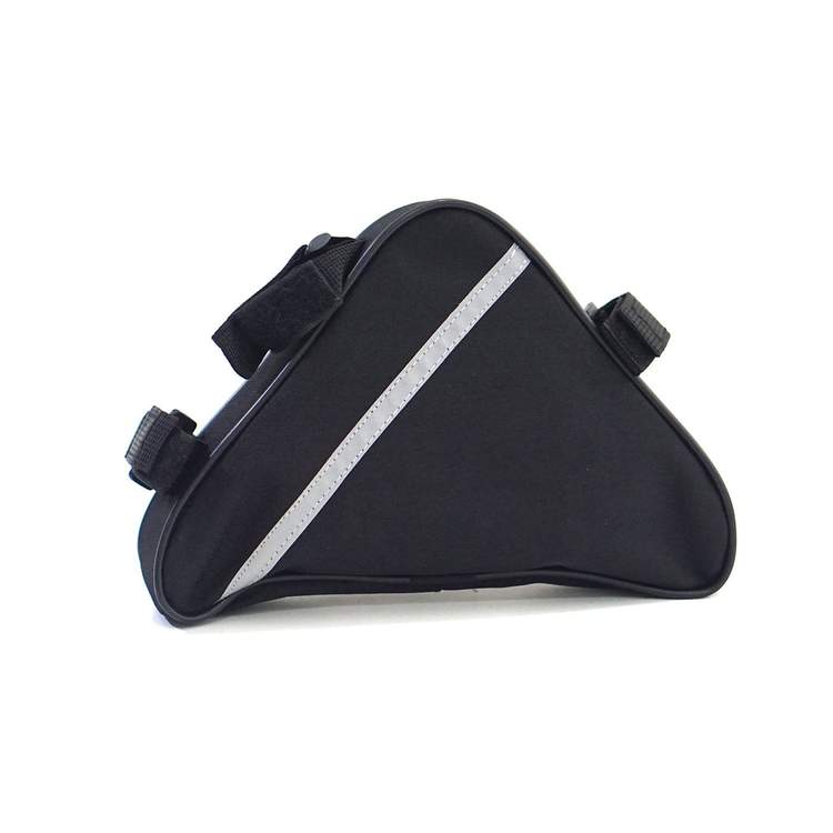 กระเป๋าใต้เฟรม VINCITA แบบสามเหลี่ยม B021 สีดำ