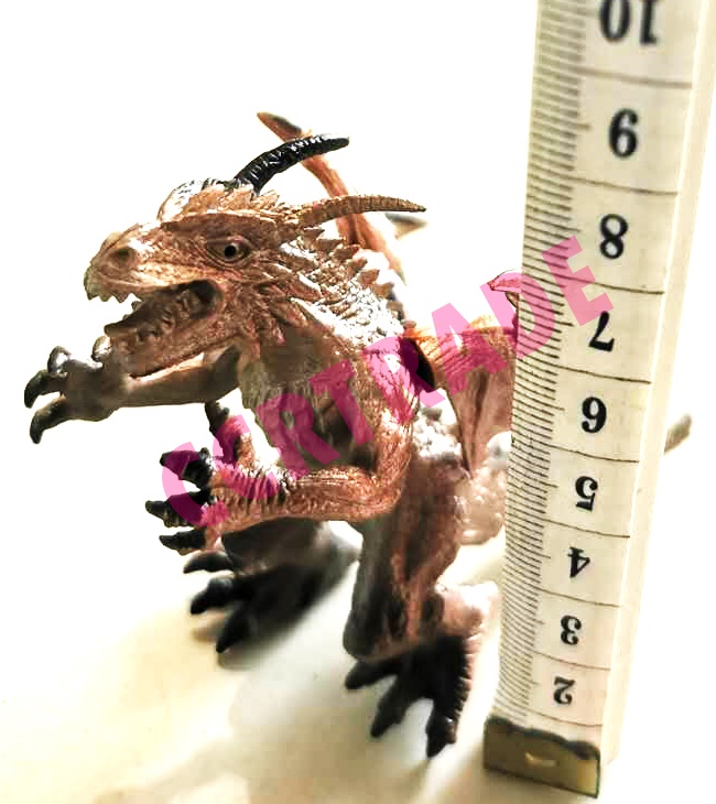 ชุดเรียนรู้โลกมังกร 6 ชิ้นถุง PVC 23 ซม.(1x3)