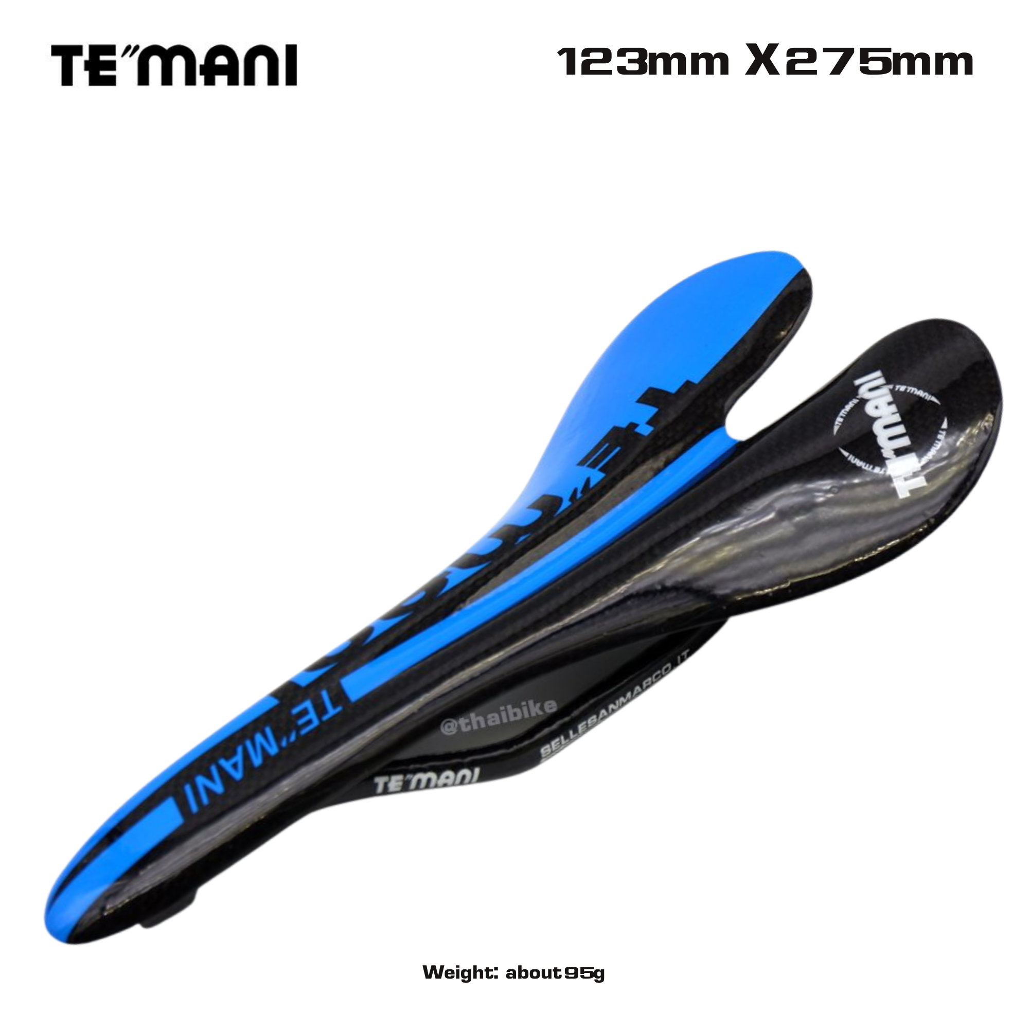 อานจักรยานเสือหมอบ น้ำหนักเบา ฟูลคาร์บอน TEMANI