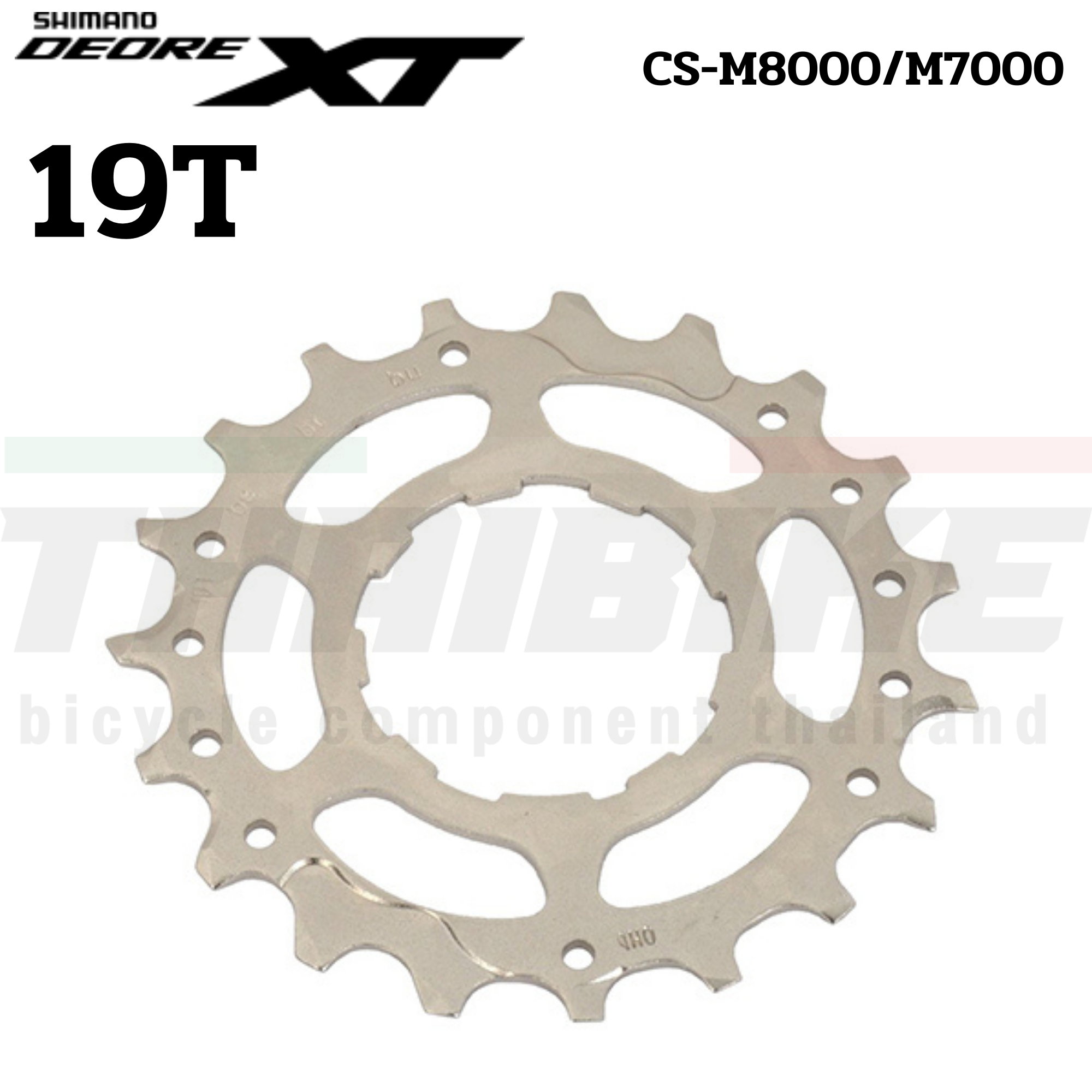 ใบสเตอร์หลังจักรยาน SHIMANO XT CS-M8000, 11-Spd 11T 13T 15T 17T 19T ใบเฟืองหลัง