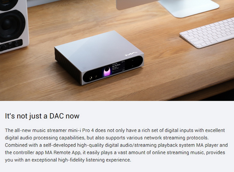 Matrix Audio Mini-i Pro 4 Music Streamer เครื่องเล่นเพลงเครือข่ายตั้งโต๊ะ รองรับ MQA ประกันศูนย์ไทย