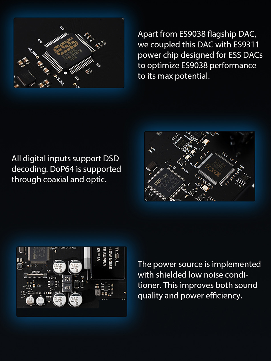 ขาย SMSL SU-9 DAC ตั้งโต๊ะระดับ High-End รองรับ MQA, UAT, LDAC ประกันศูนย์ไทย
