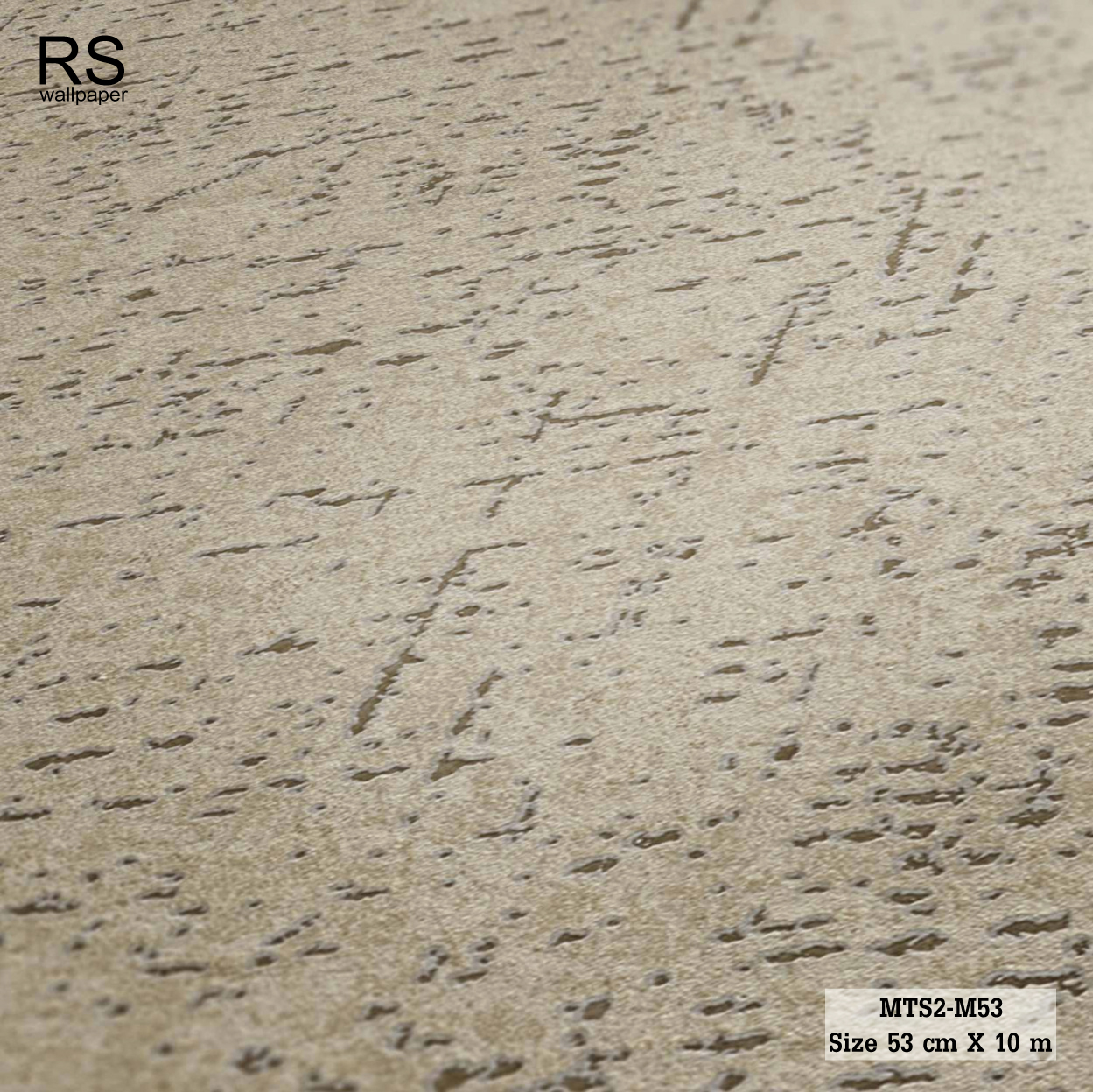 วอลเปเปอร์ สีน้ำตาลแทรกทอง MTS2-M53