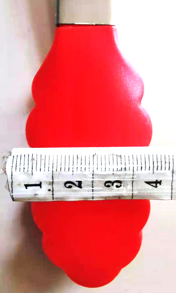 ที่คีบอาหารซิลิโคนกันร้อนแผง 32 ซม.(มีรูแขวน)